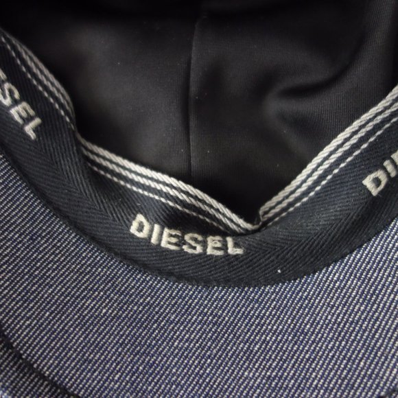 Diesel Pro V HP Cabbie Style Blue Denim Hat Size 11 - Picture 11 of 16